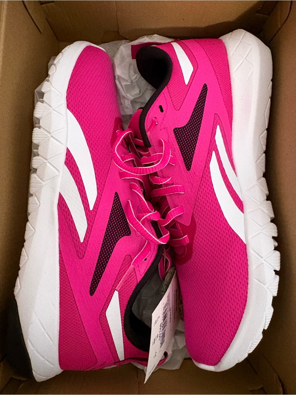 Reebok Women’s Hot Pink Athletic Running Shoes - flexagon force 4